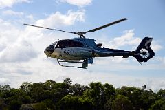 03 Helicopter Leaving Foz de Iguazu To Fly Over Brazil Iguazu Falls.jpg